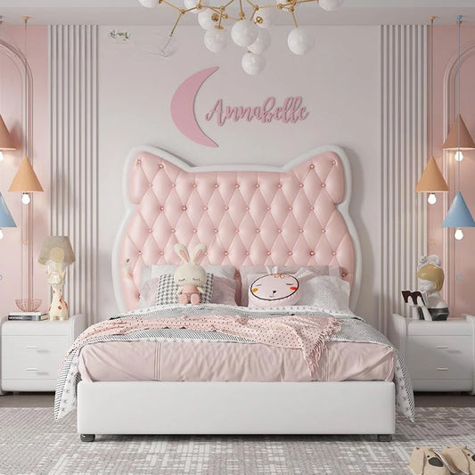 Kido Bedding® Princess Paradise: Cartoon Pink Children Bed for the Ultimate Fairy-tale Bedroom!
